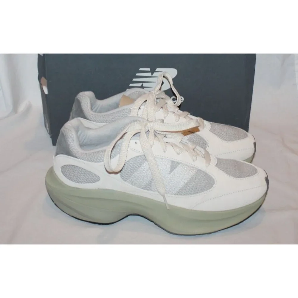New Balance Men's Lifestyle WRPD Running Athletic Sneakers Beige Grey 10